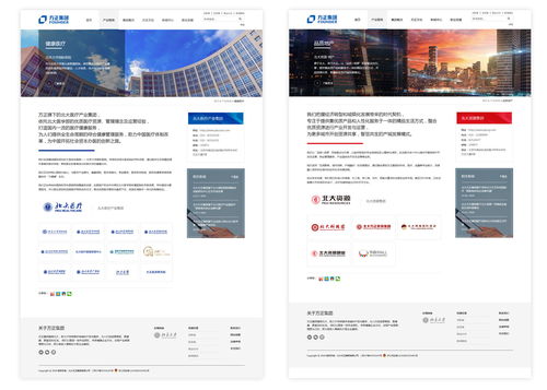 集团官网定制,高端网站建设 方正集团 上海网站建设成功案例 明企科技